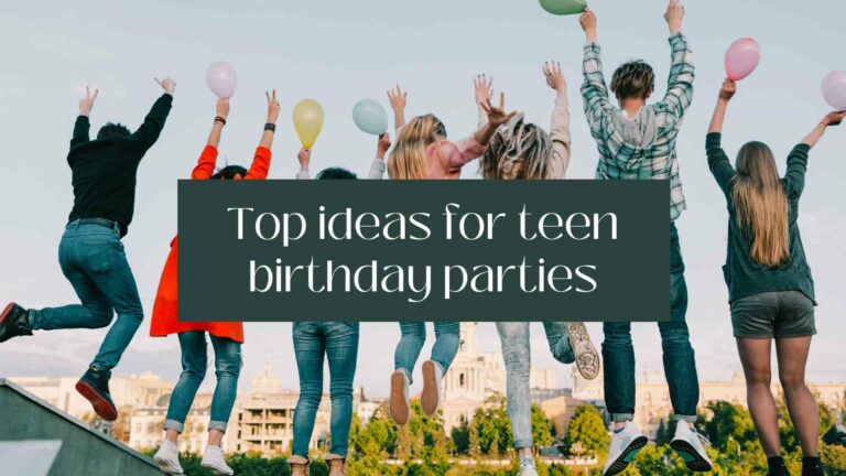 80+ FUN & UNIQUE birthday party ideas for teens