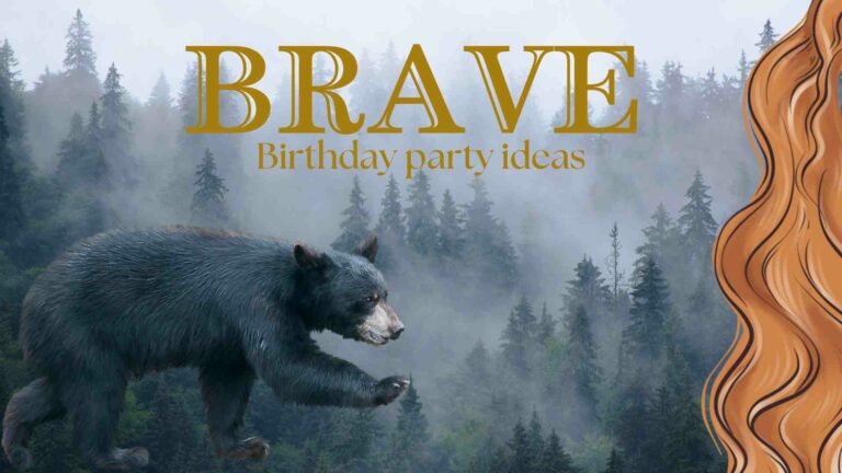 Creative DIY BRAVE birthday party ideas | games & fun
